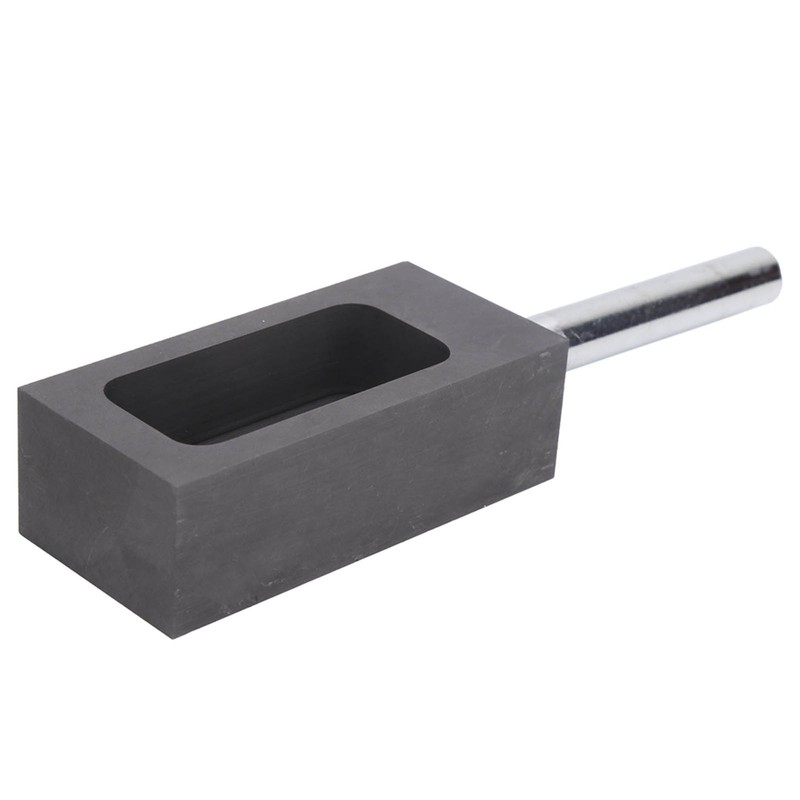 Graphite Ingot Mold with Handle Casting Melting Mold for Gold