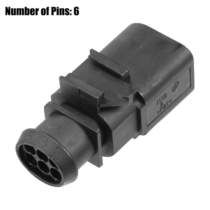 QUARKZMAN 1 Set No. 1J0973713/3B0973813 Socket and Plug 6 Pin