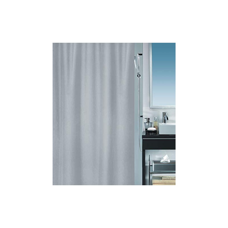 Spirella Primo Manhattan Textile Polyester Shower Curtain, 120 x 200