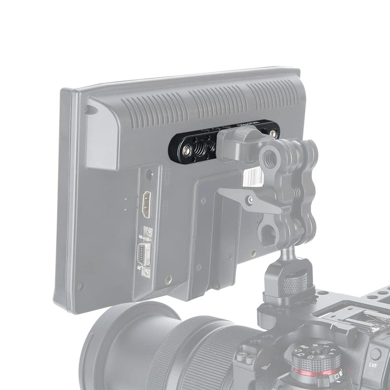 NICEYRIG Multifunctional Mounting Plate, Cheese Bar with 1/4" 3/8" Thread