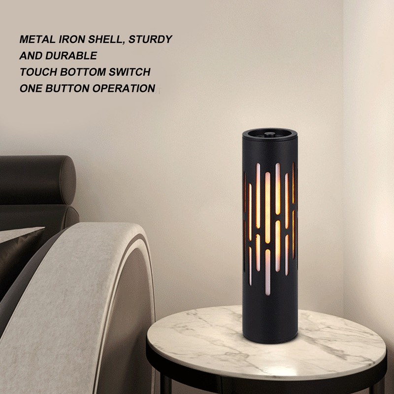 LED Rechargeable Bar Table Lamp Outdoor Decoration Night Lights Flame