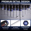 WORKPRO 10-Piece Magnetic Screwdriver Set with Pouch, Phillips, Slotted, Flat