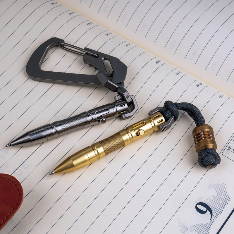 MecArmy TPX8 Mini Brass Pen Luxury Executive Lightweight Retractable Metal