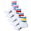 Lee Men's Socks, Large Size, 5 Pairs Set, Line Socks,