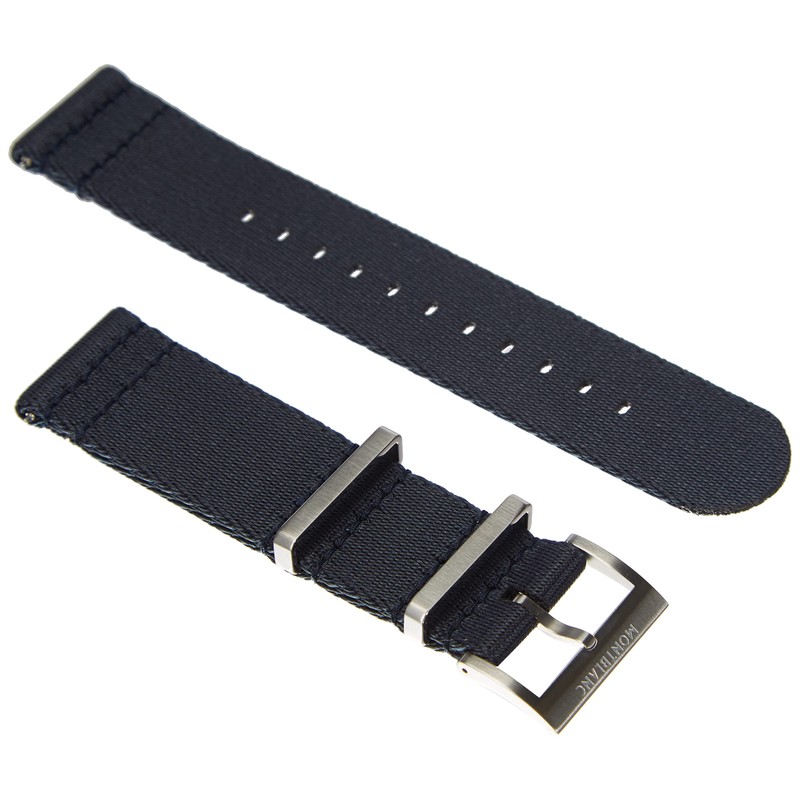 Montblanc Bracelets Pour Montres 125843, blue, band