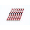 elitegrips TD50C 7 Pack Classic Red Golf Grips, No Backline