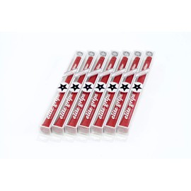 elitegrips TD50C 7 Pack Classic Red Golf Grips, No Backline