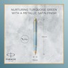 Parker IM Writing Rituals Fountain Pen, Green Gradient Case, Gold