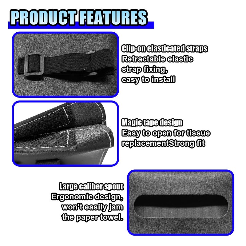 Car Visor Tissue Holder - Leather Tissue Box Holders Car