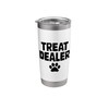 Treat Dealer Funny Dog Lover Pet Owner Treat Dealer Pawprint