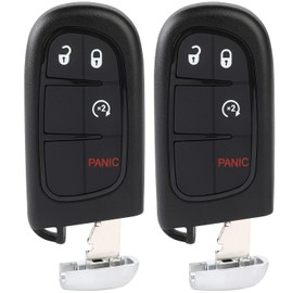 SELEAD Key Fob Keyless Entry fit for 2014-2018 Fit for Jeep Cherokee 2.4L,2014-2018 Fit for Jeep Cherokee 3.2L 4 buttons Replacement GQ4-54T