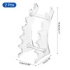 sourcing map 2 Pack Plastic Pen Holder, 6-Slot Acrylic Pen