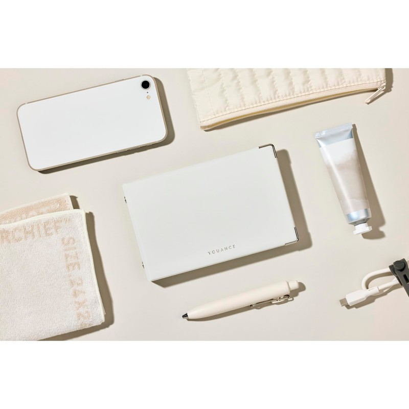 マルマン ルーズリーフ バインダー ユアンス ミニ 5穴 ホワイト FM64-06