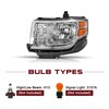 JSBOYAT Headlight for 2009 2010 2011 2012 Ford Flex SE