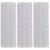 NA 3PCS Breadboard 830 Point sin soldadura Prototipo PCB Board