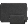 DOMISO 17.3 inch Laptop Sleeve Water-Resistant Carrying Case with Accessory