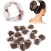 100Pcs Red para Cabello, Red de Pelo Tejida, Mesh Cap,