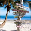 CafePress Key West Sign Decorative Fabric Shower Curtain