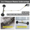 POHIR Undercarriage Pressure Washer Attachment Pro Max 24", Surface Cleaner