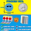 1500Pcs Smiley Face Stickers for Kids Sticker Rolls 10 Styles