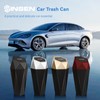 SINSEN Car Trash Can, Garbage Bin Mini Trashcan, Interior Automotive