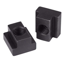 4PC Set T-Slot Nut Black Oxide Finish 3/8-16 Threads Table Slot 7/16