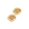 Lele Sadoughi Women's Coquille Stud Earrings, Gold, One Size