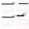 ZKGYUS Pack of 3 Transparent Airport Approved Waterproof and Leak-Proof,