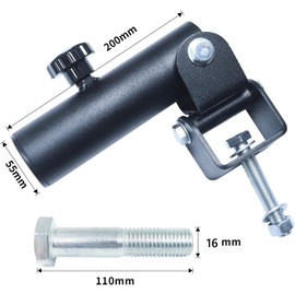 MARLANG Barbell Landmine Attachment for Rack,360 Rotation Landmine Attachment for Barbell,T Bar Row Attachment Landmine Base Fits 2 Inch Olympic Bar and 2 Inch Olympic Barbell