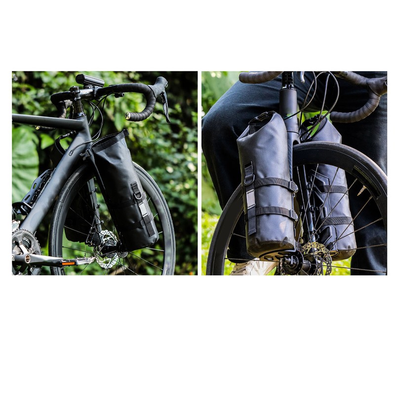 Bike Front Fork Bag 5L Large Capacity Waterproof Durable Cycling