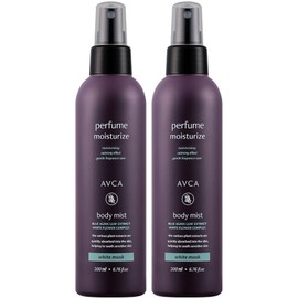 Abka Perfume Large Capacity Body Mist White Musk Fragrance, 2 Pieces, 200ml / 아브카 퍼퓸 대용량 바디 미스트 화이트머스크향, 2개, 200ml