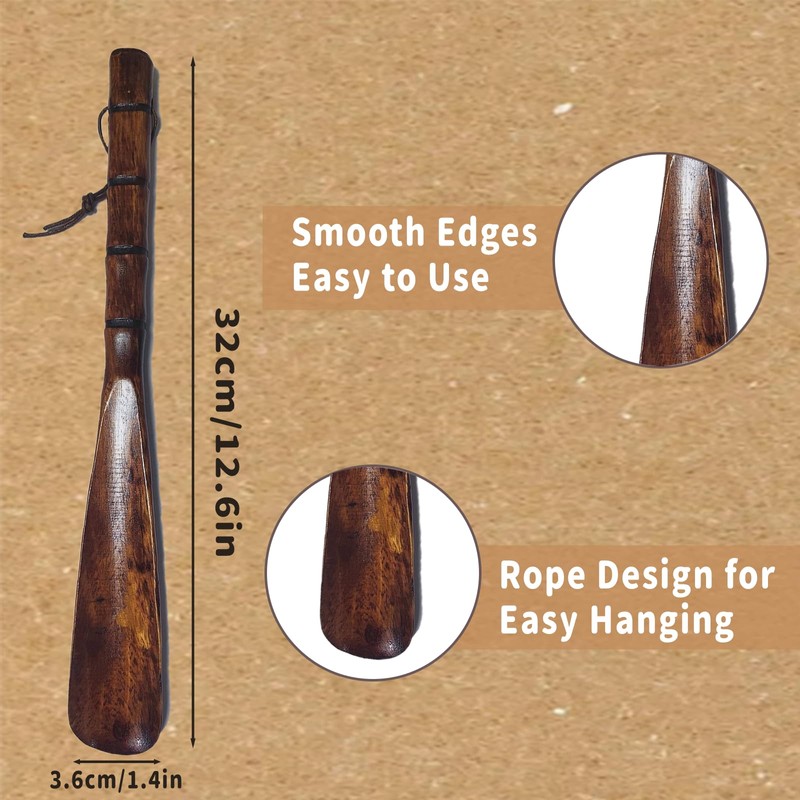 IVICOO Shoe Horn Long Handle for Seniors,Shoe Horns for Men,Women(12.5"