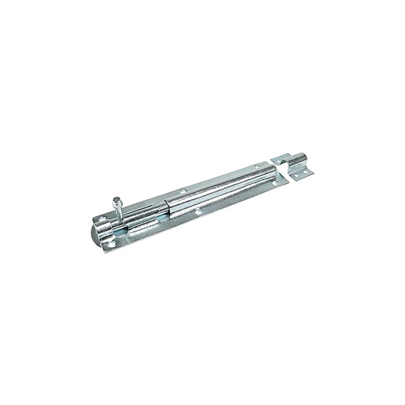 TIMCO Straight Tower Bolt - Zinc - 8" - Great
