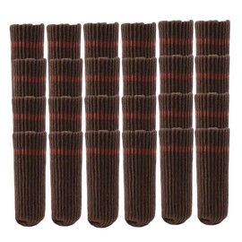 Xing Xing Lian Chair Leg Socks Protectors for Hardwood Floors, Quick to Install, Works on Round & Square Legs – High Elastic Bar Stool Leg Covers – Essential Furniture Pads (Style 1, 24 Pcs)