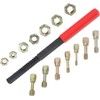 Angchun 15PCS Metric Thread Chaser Set, Thread Repair kit with