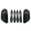 Side Door Mirror Cap Cover Trim + 4 Door Handle