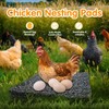 CLOCAL 6 Pcs Chicken Nesting Pads, Washable Nesting Box Liners