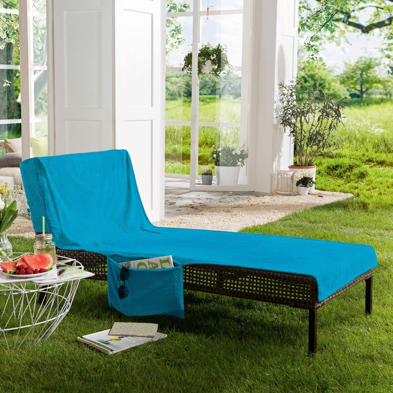 Erwin Müller Terry Towel with Zipped Pockets