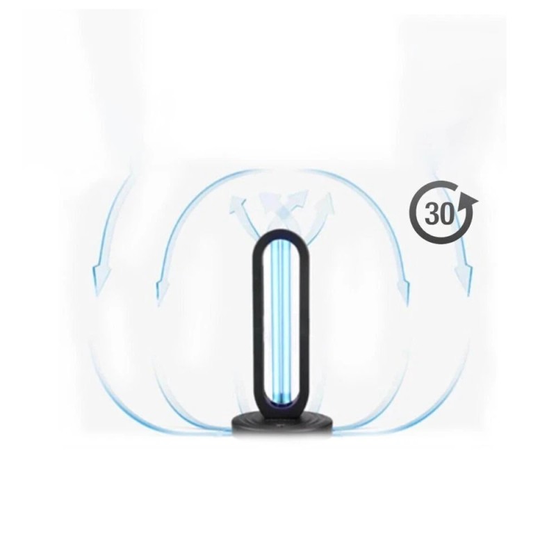 Unbranded 2X Ultraviolet Sterilization Light 38W 110V ABS NEW Household