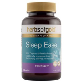 Herbs Of Gold Sleep Ease 60 Vege Capsules