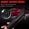 BILLFARO Front Bumper Side Canards,ABS Plastic Front Splitter Fin Body