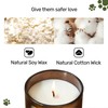Pet Odor Eliminator Candle, Lily of The Valley Fragrance, Natural