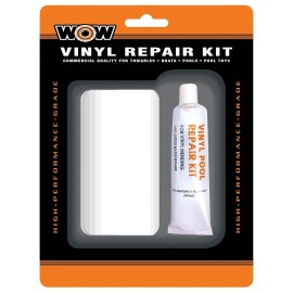 WOW Watersports Vinyl PVC Repair Kit For Boating Tubes and Inflatable Rafts