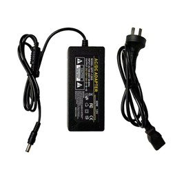 Neon Sign DC Power Supply Adapter 12V 5A 60W, UL Listed LED Power Adapter 120V AC to 12V DC Transformer for LED Strip Lights Neon Sign and More