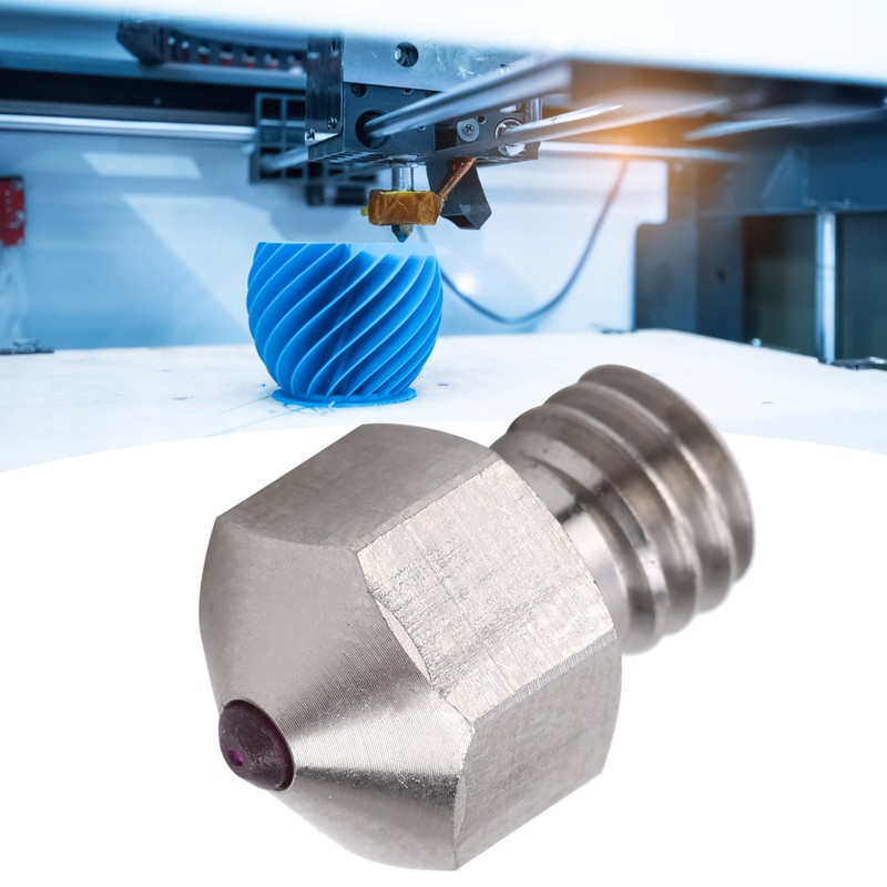 MK8 Titanium Steel Ruby Nozzle 0.4mm Antioxidant Accessory Artificial Precious