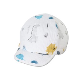 Sterntaler Unisex Children's Peaked Cap Dinosaur Children's Hat, ecru