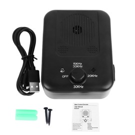Dog Barking Control Device Noiseless Rechargeable Ultrasonic Dog Barking Deterrent Pet Behavior Training Tool for Outdoor