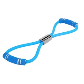 EZONEDEAL Chest Expander Resistance 8 Type Muscle Chest Expander Rope Workout Pulling Exerciser Fitness Exercise Tube Sports Yoga for Men and Women Yoga, Home Gym, Pilates, Fitness Exercise (Pink)