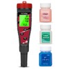 pH Chlorine Meter Digital Salinity pH Tester for Saltwater Pool