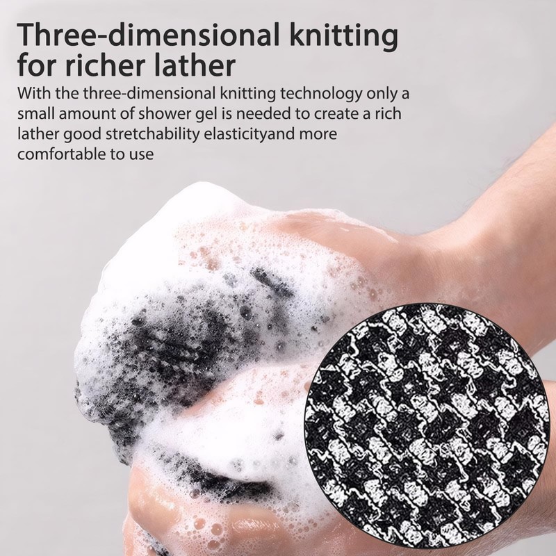 Pack of 3 African Net Sponge, African Net Sponge, Back